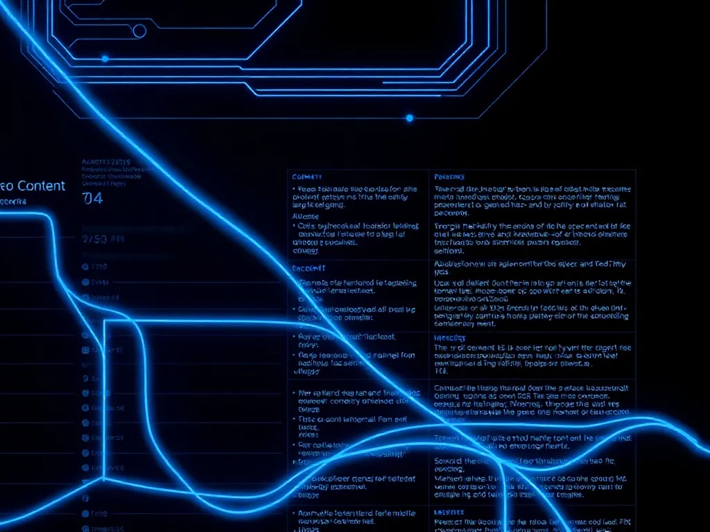 A minimalist technical visualization of data flowing into a